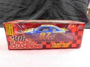 lot 55 image: 1997 Racing Champions edition of Darrell Waltrip #97 Nascar die cast car