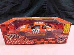 lot 56 image: 1998 Nascar 50th Anniversary collectors edition Mike cope #30 Slim Jim die cast car