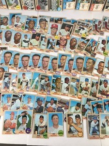 lot 243 image: Lot of 130 Plus 1968 Topps Baseball Cards