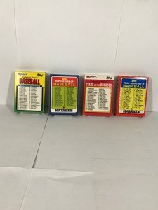lot 359 image: 4 - Different Sets of Baseball Cards