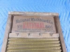 lot 127 image: Brass washboard