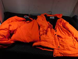 lot 177 image: Mountain Prairie insulated jacket and FieldForest insulated bib overalls