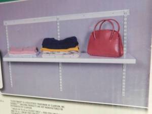 lot 184 image: New adjustable shelf kit