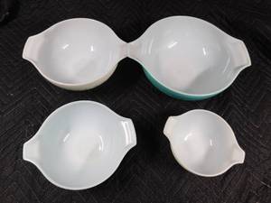 lot 186 image: set of glass bowls