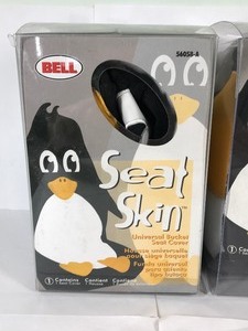 lot 378 image: 2 - Bell Seat Skin Covers - Penguins