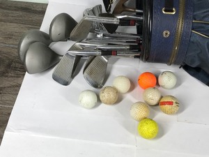 lot 382 image: Golf bag, Golf Balls and Clubs