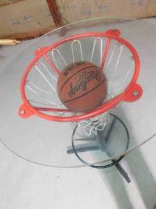 lot 5 image: Outdoor basketball table
