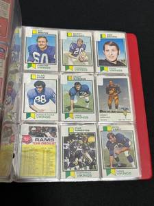1973 Topps Football Card (400 Cards) Collection - Stars, Semi-Stars, Commons