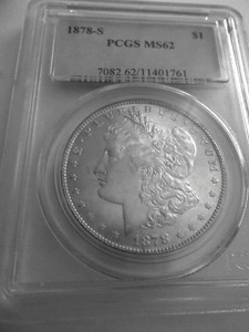 1878 S Morgan Silver Dollar