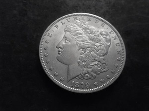 1879 O Morgan Silver Dollar