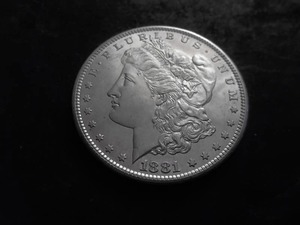 1881 S Morgan Silver Dollar