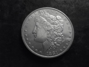 1881 Morgan Silver Dollar