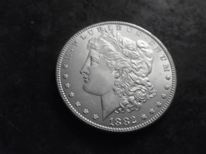 1882 Morgan Silver Dollar