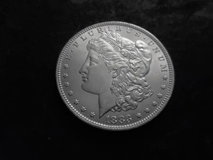 1883 O Morgan Silver Dollar