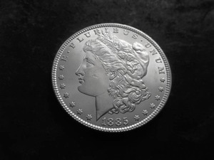 1885 Morgan Silver Dollar