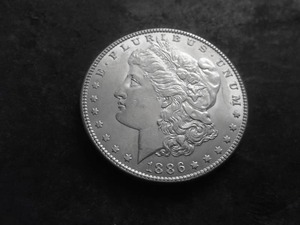 1886 Morgan Silver Dollar