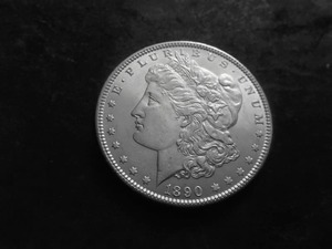 1890 Morgan Silver Dollar