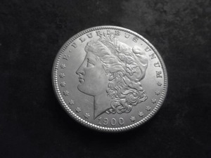 1900 Morgan Silver Dollar