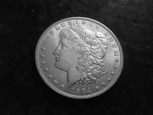 1904 O Morgan Silver Dollar