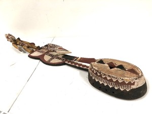 lot 10 image: Large Mossi Karan Wemba Mask