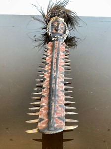 lot 48 image: Papua New Guinea Sepik River Ceremonial Swordfish Weapon