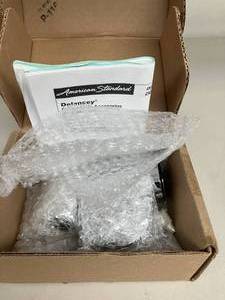 lot 39 image: American Standard Delancey Diverter Valve Trim with Lever Handle, Polished Chrome