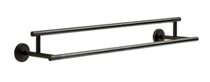 lot 21 image: Delta Trinsic 24 in. Double Towel Bar in Venetian Bronze