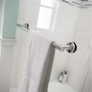 lot 24 image: Delta Lyndall 20 in. Sliding Shower and Bathtub Door Handles in Chrome