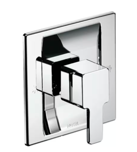 lot 38 image: MOEN 90 Degree Posi-Temp Single-Handle Valve Trim Kit in Chrome (Valve Not Included) - READ