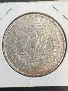 1889 US MORGAN SILVER DOLLAR