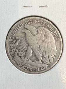1938-D US WALKING LIBERTY HALF DOLLAR