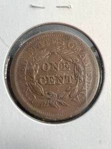 1851 US BRAIDED HAIR LARGE CENT