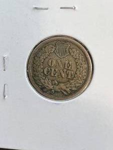1863 US INDIAN HEAD CENT