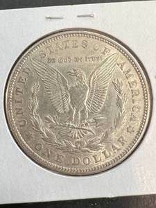 1921-D US MORGAN SILVER DOLLAR