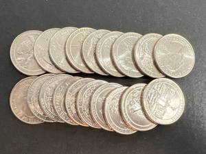 2010-2013 US NATIONAL PARKS QUARTERS SET GROUP OF 19 UNC