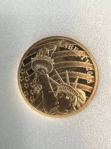 110TH OZ .24 PURE GOLD LIBERTY IN AIRTITE