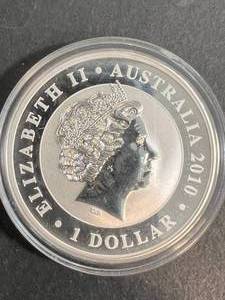 1 TROY OZ .999 FINE SILVER 2010 AUSTRALIAN KOALA ROUND
