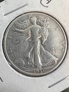 1936 US WALKING LIBERTY HALF DOLLAR