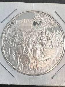 26 GRAMS STERLING SILVER POSTMASTERS COMMEM COIN