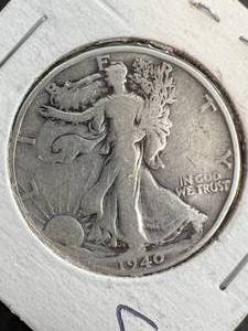 1940-S US WALKING LIBERTY HALF DOLLAR