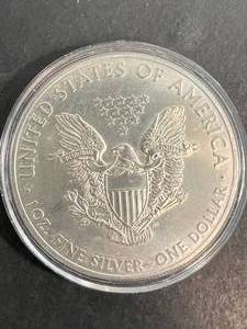 2014 AMERICAN SILVER EAGLE 1 TROY OZ .999 FINE SILVER IN AIRTITE