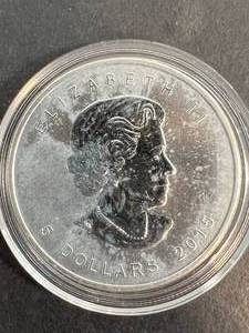 1 TROY OZ .999 FINE SILVER CANADIAN ROUND