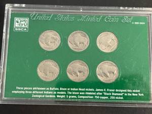 AMERICAN FRONTIER BUFFALO NICKEL SET