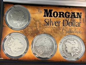 THE MORGAN SILVER DOLLAR COLLECTION 1879 1880 1884 1896