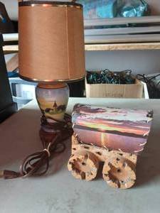 2-Night Lights 1-Hand Crafted & 1-Hand Painted