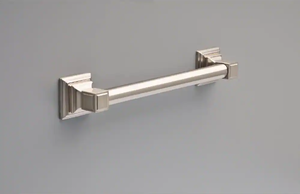 Delta Lakewood 16 in. Grab Bar in Spotshield Brushed Nickel
