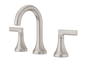 Pfister Vedra 8 in. Widespread Double Handle Bathroom Faucet in Spot Defense Brushed Nickel