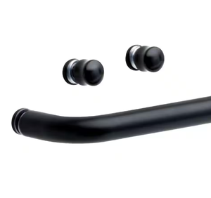 Delta Simplicity 20 in. Shower and Bathtub Door Handle and Knobs in Oil Rubbed Bronze (3-Pieces)