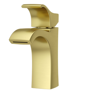 Pfister Venturi Single Hole Single-Handle Bathroom Faucet in Brushed Gold