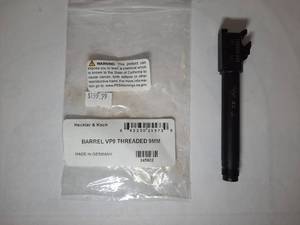 lot 25 image: Heckler And Koch VP9 9mm Tactical Threaded Barrel